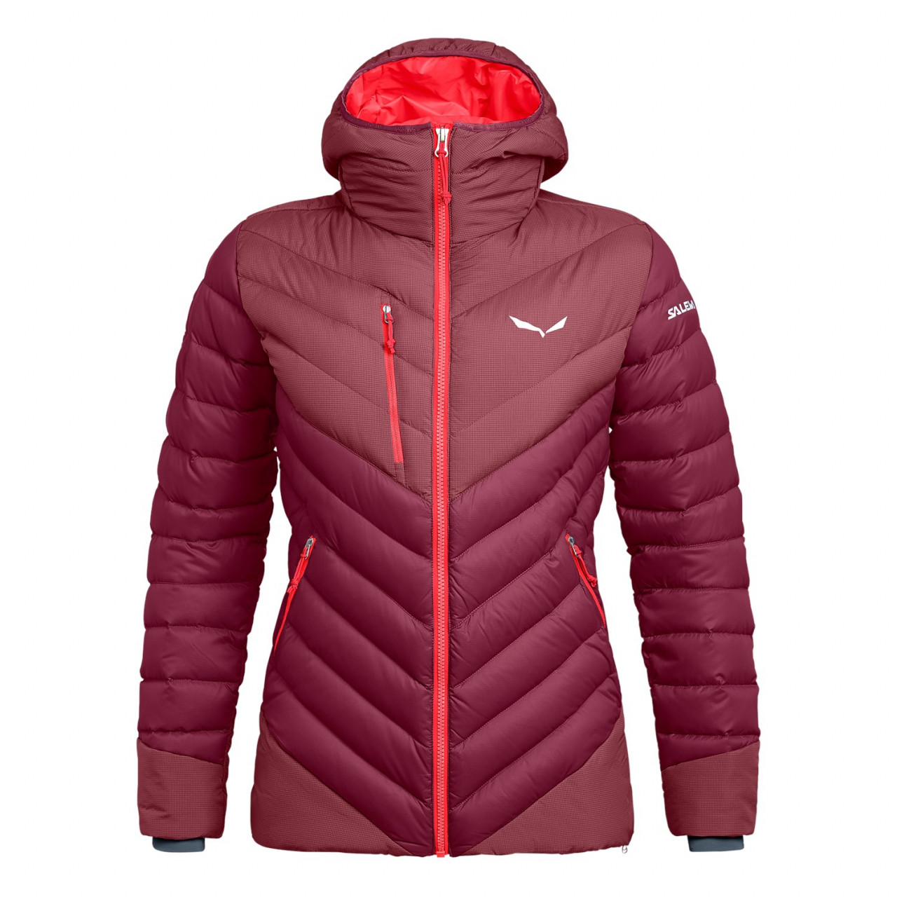 Salewa Women's Ortles Medium 2 Insulation Down Jacket Purple/Red ONV-438972